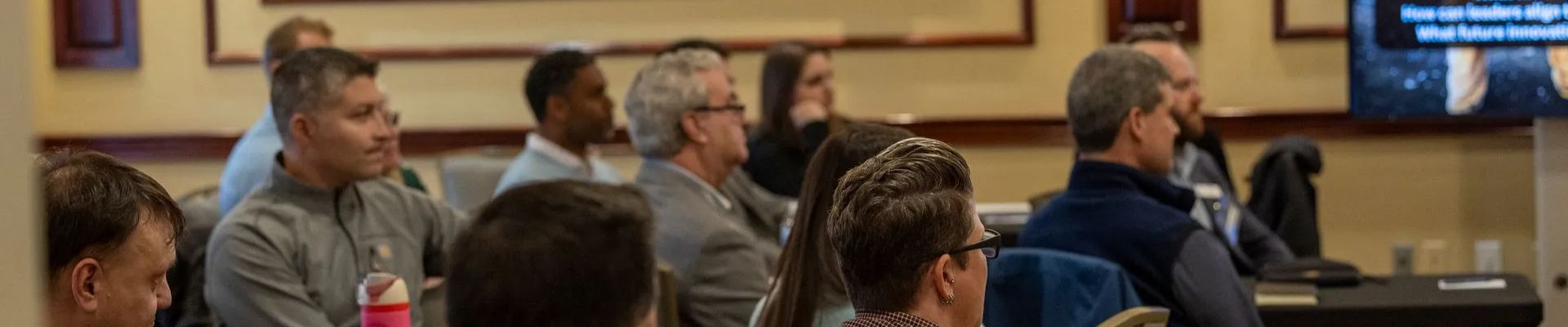 Events Page Featured image of a conference in the Red Room at The Northeastland Hotel